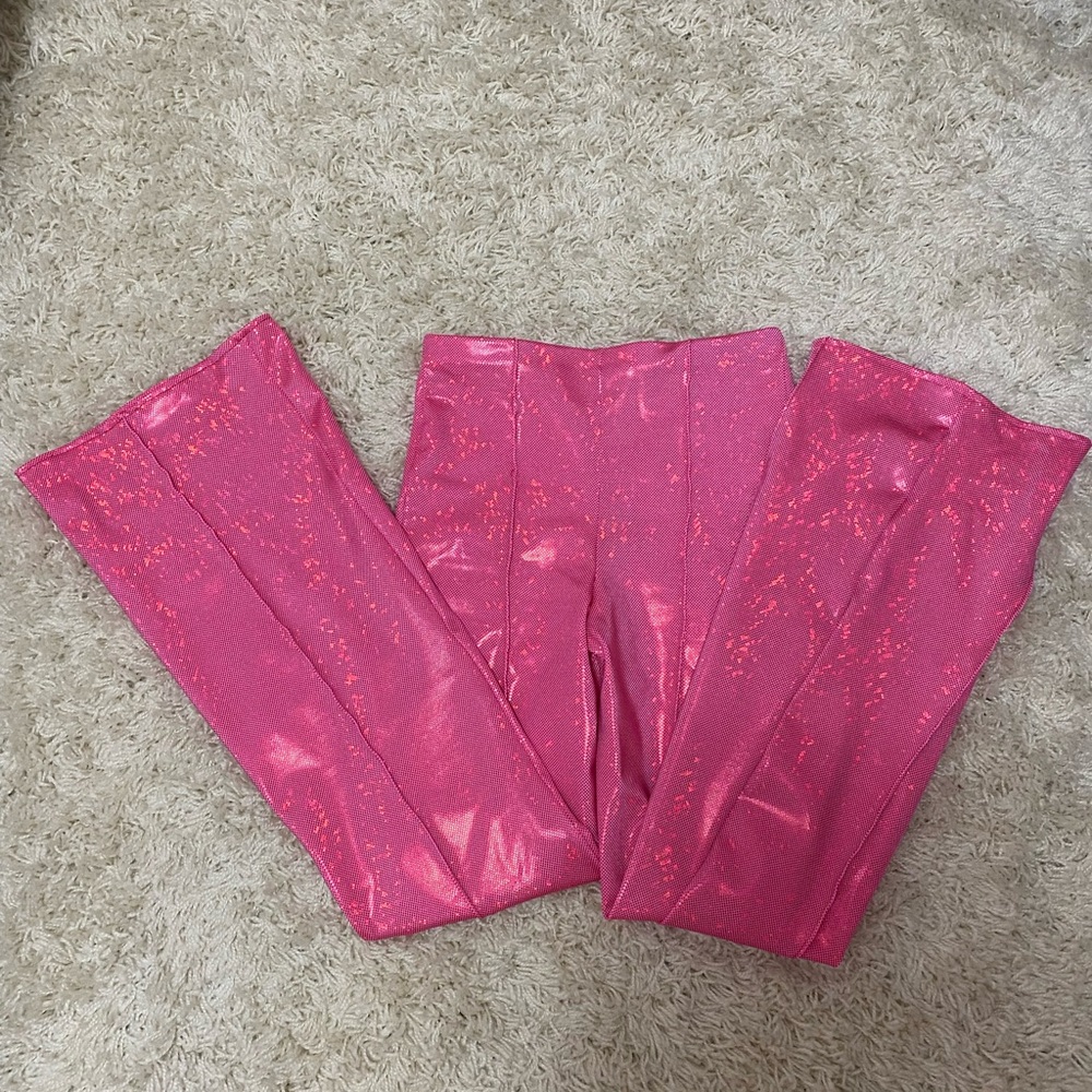 Sparkly flare pants